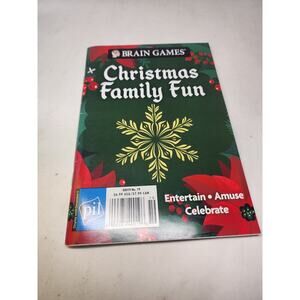 Brain Games Christmas Family Fun Magazine Issue 19 Entertain Amuse Celebrate